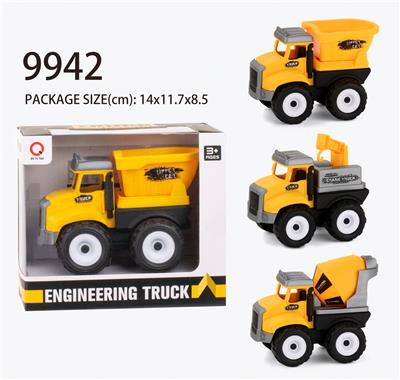 Inertial farmer’s vehicle (trailer, mixer, crane) - OBL823346