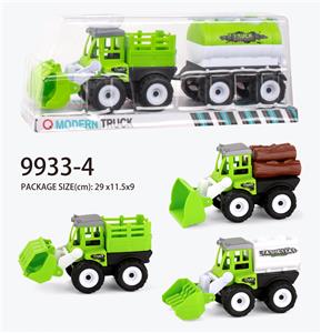 Inertial engineering vehicle (rail, log, oil tank) towing tank - OBL823372