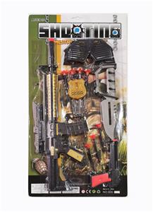 Soft submachine gun m14 with pistol shooting suit - OBL823769