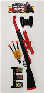 Soft bullet 98k gun with police set accessories shooting suit - OBL823791