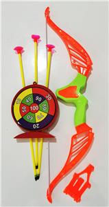 Archery with large round target shooting suit - OBL823806