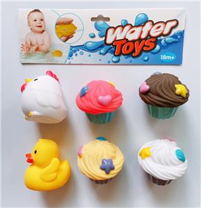 6只装搪胶喷水动物 - OBL823906