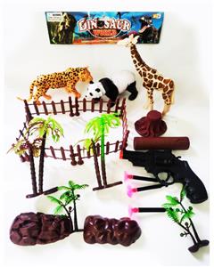 PVC料捕猎动物系列 - OBL823998