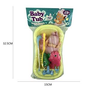 Bathtub sleeping baby 6 inches - OBL824175
