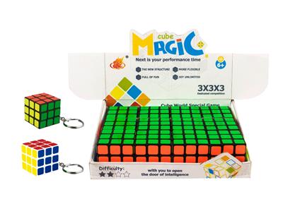 12 pieces of 3 cm rubik’s cube (with key chain) - OBL824333