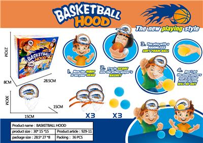 BASKETBALL SHOOTING GAME (HEADGEAR) - OBL824359