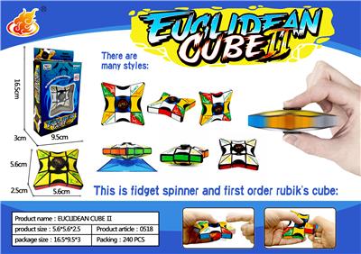 FINGERTIP MAGIC CUBE LABELING AND COUNTERWEIGHT - OBL824366