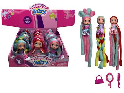 5 INCH EGG DISPLAY BOX REAL MARSHMALLOW DOLL (9 PACKS) - OBL824382