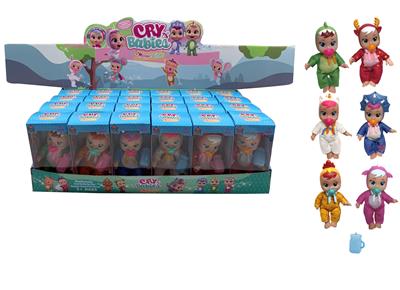 6-INCH DISPLAY BOX GLUE BODY WILL SHED TEARS CRYING DOLLS (24 PACKS) - OBL824384