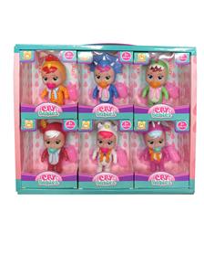 6-INCH DISPLAY BOX BODY WILL DRINK WATER CRYING DOLLS (6 PACKS) - OBL824398