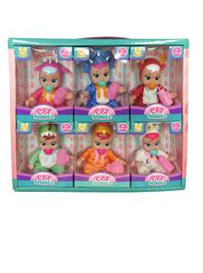 6-INCH DISPLAY BOX GLUE BODY WILL DRINK WATER CRYING DOLLS (6 PACKS) - OBL824399