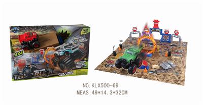 FOUR-DRIVE INERTIAL OFF-ROAD VEHICLE RACE - OBL825114