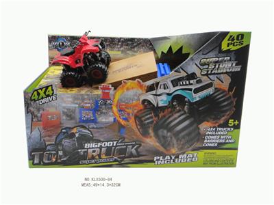 FOUR-DRIVE INERTIAL OFF-ROAD VEHICLE RACE - OBL825129