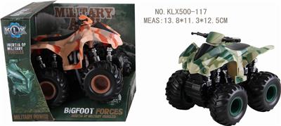 FOUR-DRIVE INERTIAL CAMOUFLAGE BEACH MOTORCYCLE - OBL825160