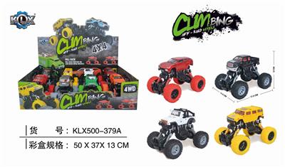 四驱动回力带避震仿真攀爬车 - OBL825410