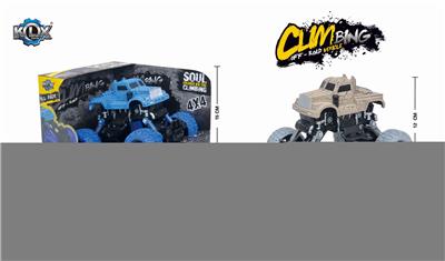 四驱动回力带避震裂纹攀爬车 - OBL825432