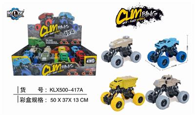 四驱动回力带避震裂纹攀爬车 - OBL825448