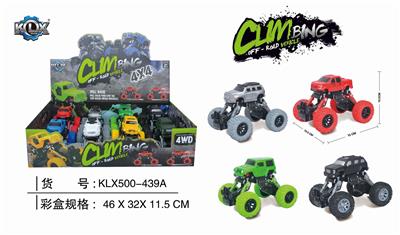 四驱动回力带避震仿真攀爬车 - OBL825467
