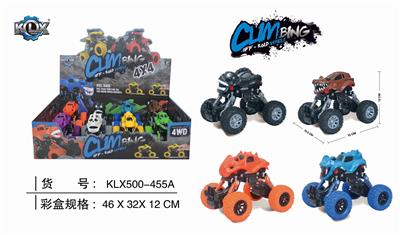 四驱动回力带避震怪兽攀爬车 - OBL825483
