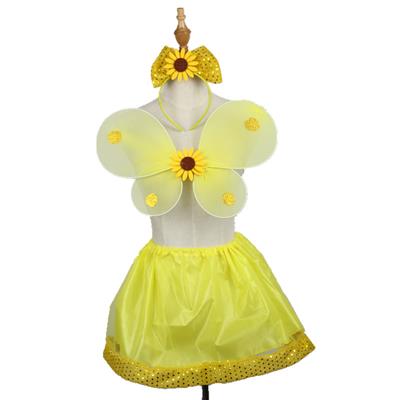 YELLOW SUNFLOWER FAIRY 3-PIECE SET - OBL825787