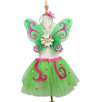 GREEN SUN FLOWER THREE-PIECE SET - OBL825796