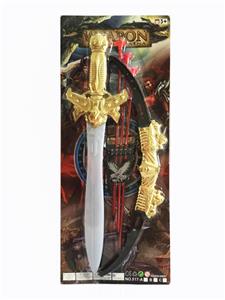 ELECTROPLATING SWORD - ELECTROPLATING BOW AND ARROW COMBINATION - OBL825828