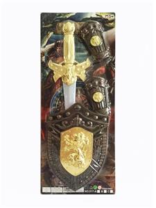 ELECTROPLATING SWORD - WRIST- HORN SHIELD COMBINATION - OBL825829