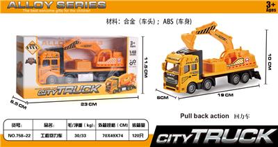 EARTH EXCAVATION WITH ALLOY RETURN FORCE TRUCK - OBL826059