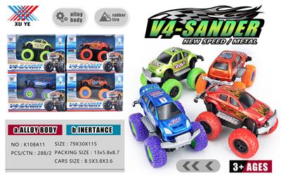 1: 43 ALLOY INERTIA OFF ROAD VEHICLE - OBL826125