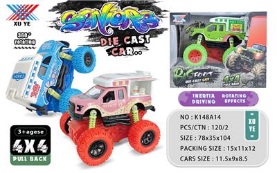 1: 32 ALLOY 4WD INERTIAL CLIMBING CAR - OBL826132