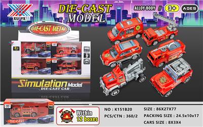 1:50 ALLOY BACK FORCE MODEL - OBL826178