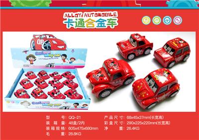 CARTOON RETURN FORCE ALLOY CAR MICKEY - OBL826381