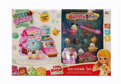 ICE CREAM STAND WITH ICE CREAM - OBL826497