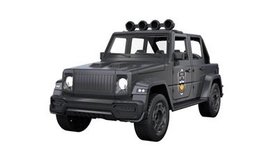 拼装特警车 - OBL826814