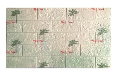 BARE 70 X 78CM 3D THREE-DIMENSIONAL PLUS COLOR PRINTING FOAM WALL PASTE - OBL827117