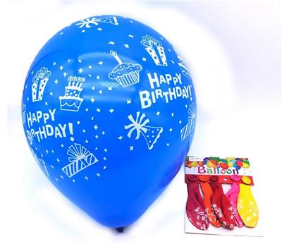 SIX 1-CARD PRINTING BALLS - OBL827126