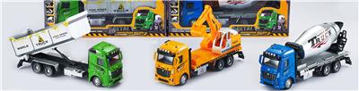 1:32 MIXED COLOR RETURN ALLOY ENGINEERING VEHICLE - OBL827204