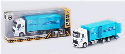 1:32 WHITE RETURN ALLOY CONTAINER TRUCK - OBL827208