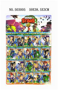 20 BAGS OF 3 WILD FIGHTING AND CARDS - OBL827963