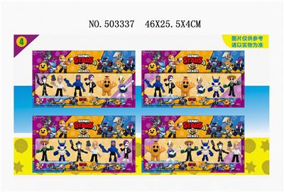 6 PACKED 3-INCH WILDERNESS BATTLE 4 - OBL827994