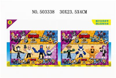 4 PACKED 3-INCH WILDERNESS BATTLE 4 - OBL827995