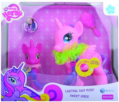 FLYING HORSE WITH LIGHT MUSIC - OBL828070
