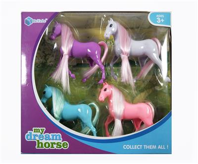 FOUR BUCKY HORSES - OBL828078