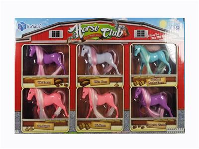 SIX BAP HORSES - OBL828144