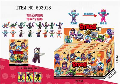 24 COLOR BAGS WITH 3 TEMPERATURE SENSITIVE COLOR CHANGING WILDERNESS FIGHTING 39 AND 3 CARDS - OBL828238