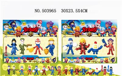 4-PACK 3-INCH WILDERNESS FIGHT 41 - OBL828246