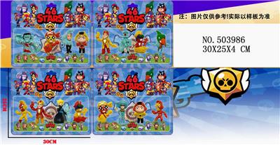 4-PACK 3-INCH WILDERNESS FIGHT 46 - OBL828249