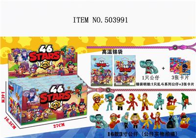 24 COLOR BAGS 3 WILD FIGHTING 46 AND 3 CARDS - OBL828253