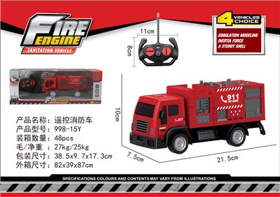 REMOTE CONTROL FIRE ENGINE - OBL828321