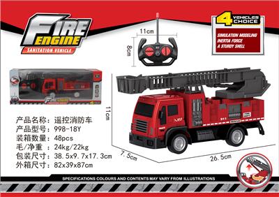 REMOTE CONTROL FIRE ENGINE - OBL828324